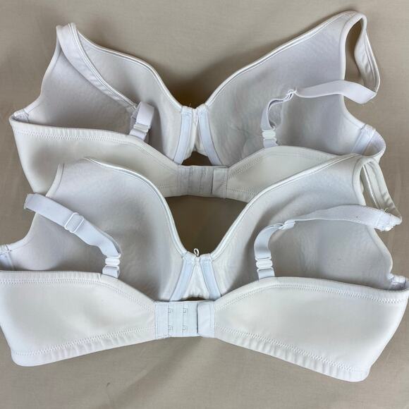 Vanity Fair Full Coverage Underwire 36DD Bra Set of Two White - Picture 6 of 7